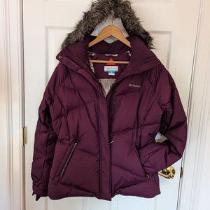 Womens Columbia Winter Jacket Omni-heat sz L